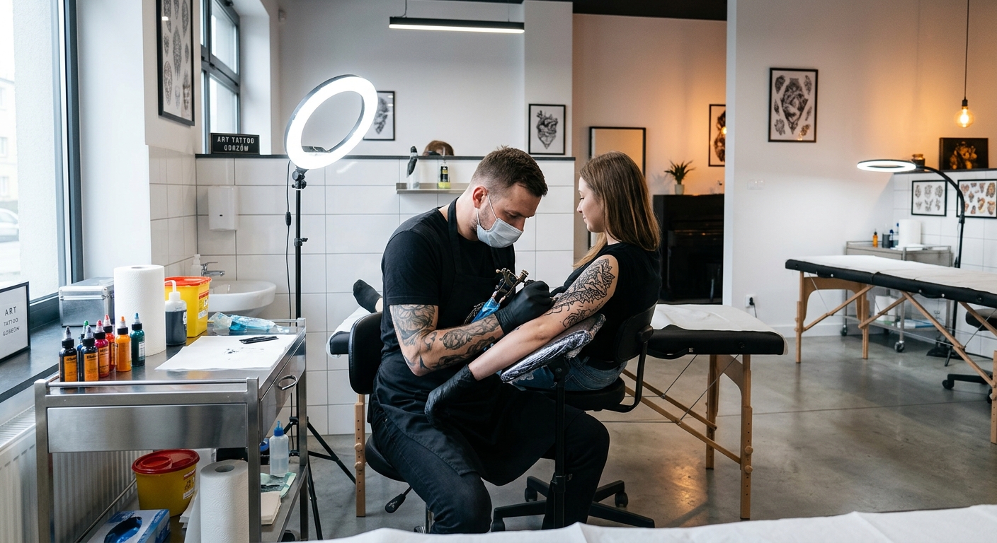 Profesjonalny salon tatuażu w Gorzowie – sztuka i bezpieczeństwo